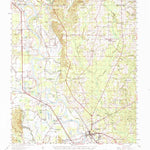 United States Geological Survey Coushatta, LA (1957, 62500-Scale) digital map