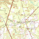 United States Geological Survey Coushatta, LA (1957, 62500-Scale) digital map