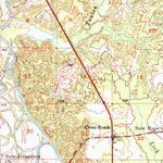 United States Geological Survey Coushatta, LA (1957, 62500-Scale) digital map