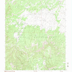United States Geological Survey Cove, AZ (1982, 24000-Scale) digital map