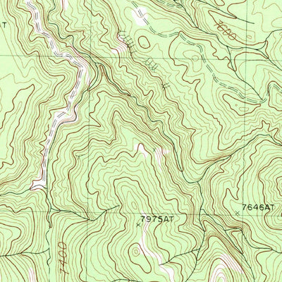 United States Geological Survey Cove, AZ (1982, 24000-Scale) digital map