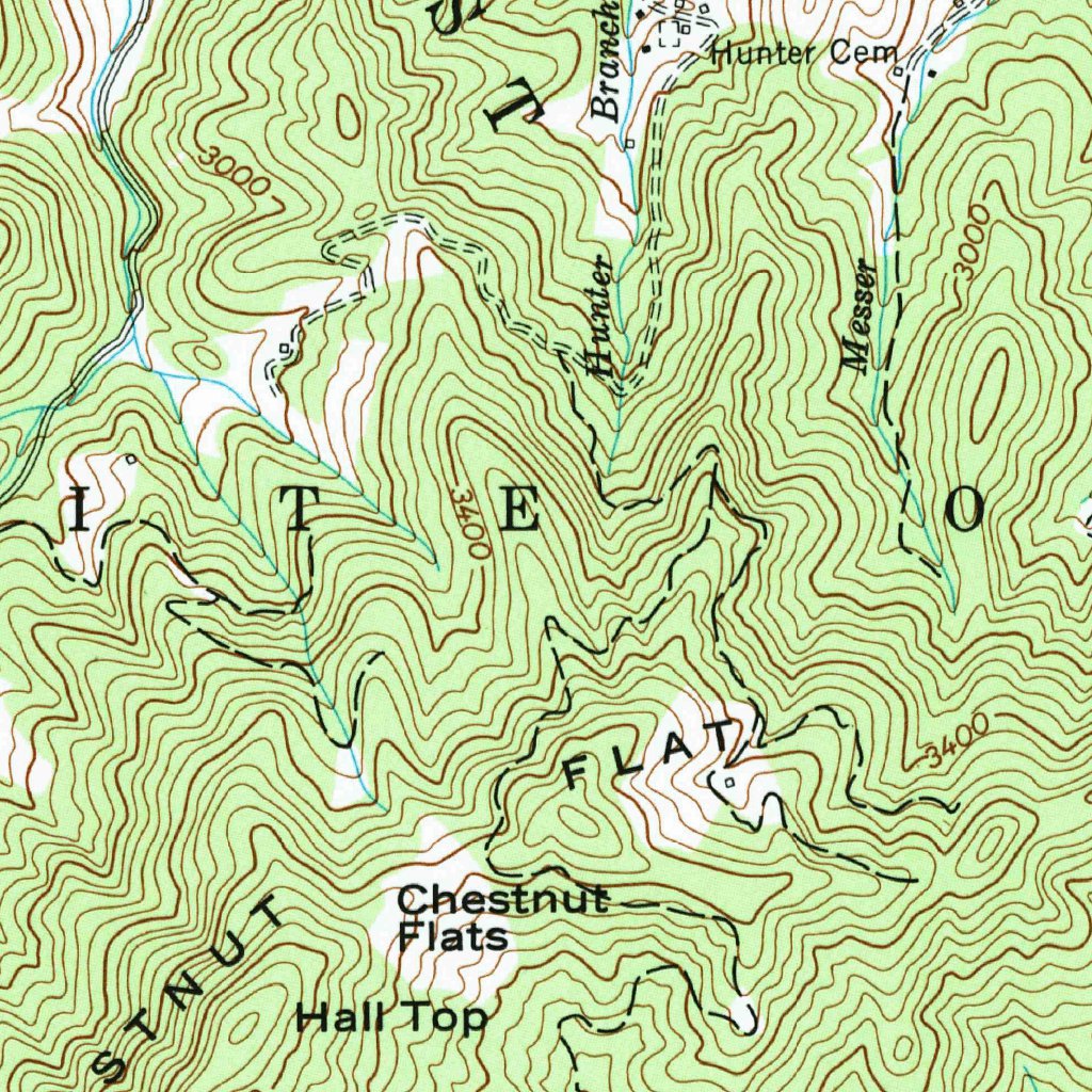 Cove Creek Gap, NC (1967, 24000-Scale) Map by United States Geological ...