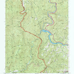 United States Geological Survey Cove Creek Gap, NC (1997, 24000-Scale) digital map