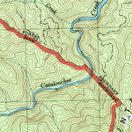 United States Geological Survey Cove Creek Gap, NC (1997, 24000-Scale) digital map