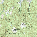 United States Geological Survey Cove Creek Gap, NC (1997, 24000-Scale) digital map