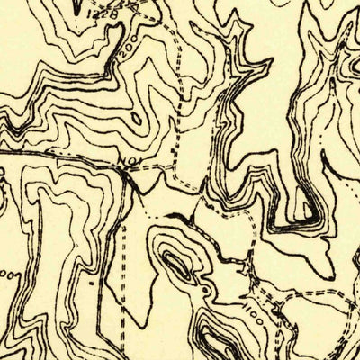 United States Geological Survey Cove Creek, TX (1924, 48000-Scale) digital map