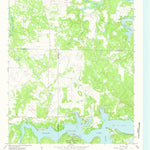 United States Geological Survey Cove Creek, TX (1967, 24000-Scale) digital map