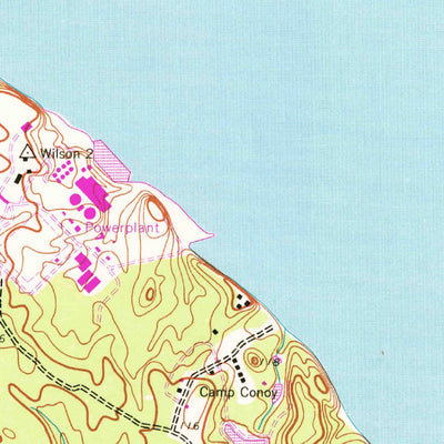 United States Geological Survey Cove Point, MD (1943, 24000-Scale) digital map