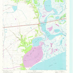 United States Geological Survey Cove, TX (1961, 24000-Scale) digital map