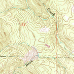 United States Geological Survey Covelo West, CA (1967, 24000-Scale) digital map