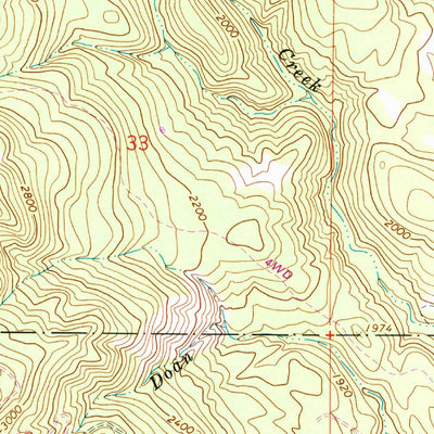 United States Geological Survey Covelo West, CA (1967, 24000-Scale) digital map