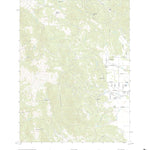United States Geological Survey Covelo West, CA (2021, 24000-Scale) digital map