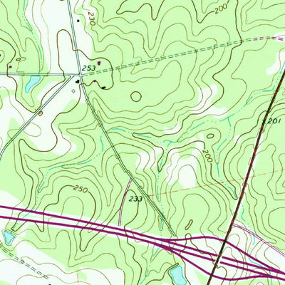 United States Geological Survey Covena, GA (1970, 24000-Scale) digital map