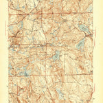 United States Geological Survey Coventry Center, RI (1943, 31680-Scale) digital map