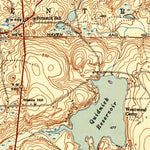 United States Geological Survey Coventry Center, RI (1943, 31680-Scale) digital map