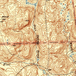 United States Geological Survey Coventry Center, RI (1943, 31680-Scale) digital map