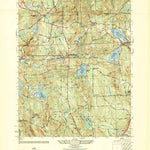 United States Geological Survey Coventry Center, RI (1950, 25000-Scale) digital map