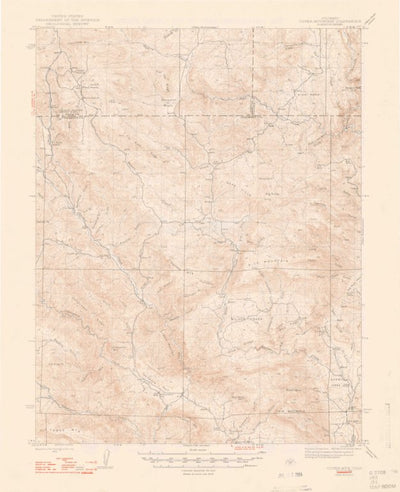 United States Geological Survey Cover Mountain, CO (1948, 62500-Scale) digital map