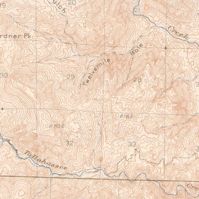 United States Geological Survey Cover Mountain, CO (1948, 62500-Scale) digital map