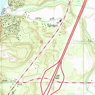 United States Geological Survey Covert, MI (1981, 24000-Scale) digital map
