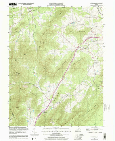 United States Geological Survey Covesville, VA (1999, 24000-Scale) digital map