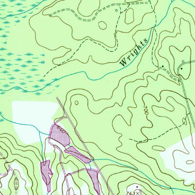 United States Geological Survey Covington, GA (1964, 24000-Scale) digital map