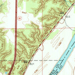 United States Geological Survey Covington, IN (1958, 24000-Scale) digital map