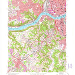 United States Geological Survey Covington, KY-OH (1961, 24000-Scale) digital map
