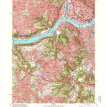 United States Geological Survey Covington, KY-OH (1981, 24000-Scale) digital map