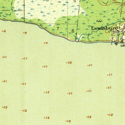 United States Geological Survey Covington, LA (1939, 62500-Scale) digital map