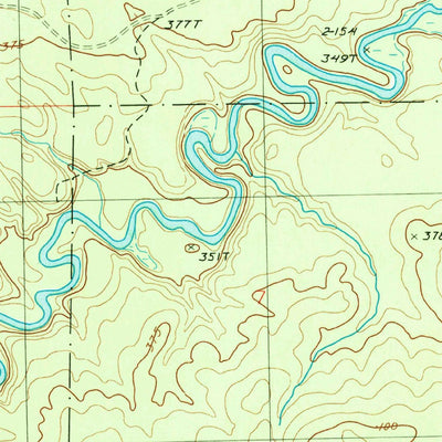 United States Geological Survey Covington, MI (1985, 24000-Scale) digital map