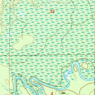 United States Geological Survey Covington, MI (1999, 24000-Scale) digital map