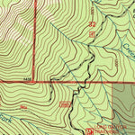 United States Geological Survey Covington Mill, CA (1998, 24000-Scale) digital map