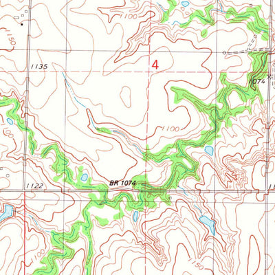 United States Geological Survey Covington, OK (1982, 24000-Scale) digital map