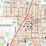 United States Geological Survey Covington, TN (1972, 24000-Scale) digital map