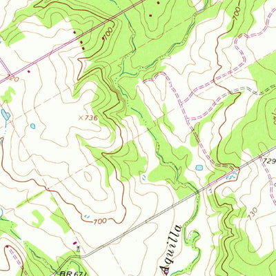United States Geological Survey Covington, TX (1966, 24000-Scale) digital map
