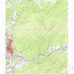 United States Geological Survey Covington, VA (1962, 24000-Scale) digital map