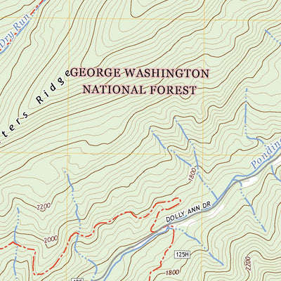 United States Geological Survey Covington, VA (2022, 24000-Scale) digital map