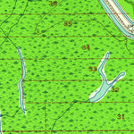 United States Geological Survey Cow Bayou, LA (1953, 24000-Scale) digital map