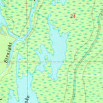 United States Geological Survey Cow Bayou, LA (1969, 24000-Scale) digital map