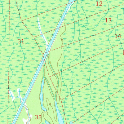 United States Geological Survey Cow Bayou, LA (1969, 24000-Scale) digital map