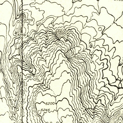 United States Geological Survey Cow Butte, AZ-UT (1953, 24000-Scale) digital map
