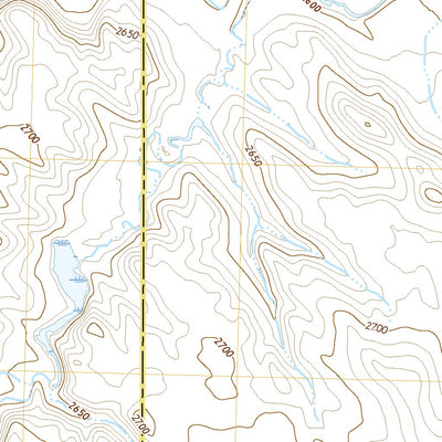 United States Geological Survey Cow Butte, ND (2020, 24000-Scale) digital map