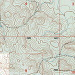 United States Geological Survey Cow Butte NE, SD-ND (1998, 24000-Scale) digital map