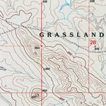 United States Geological Survey Cow Butte SE, SD (1998, 24000-Scale) digital map