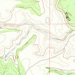 United States Geological Survey Cow Canyon, NM (1968, 24000-Scale) digital map