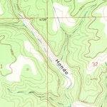 United States Geological Survey Cow Canyon, NM (1968, 24000-Scale) digital map