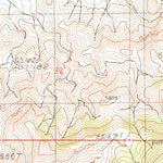 United States Geological Survey Cow Canyon, NV (1990, 24000-Scale) digital map