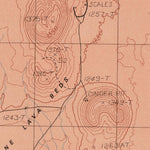 United States Geological Survey Cow Cove, CA (1983, 24000-Scale) digital map