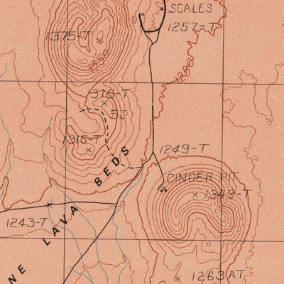 United States Geological Survey Cow Cove, CA (1983, 24000-Scale) digital map